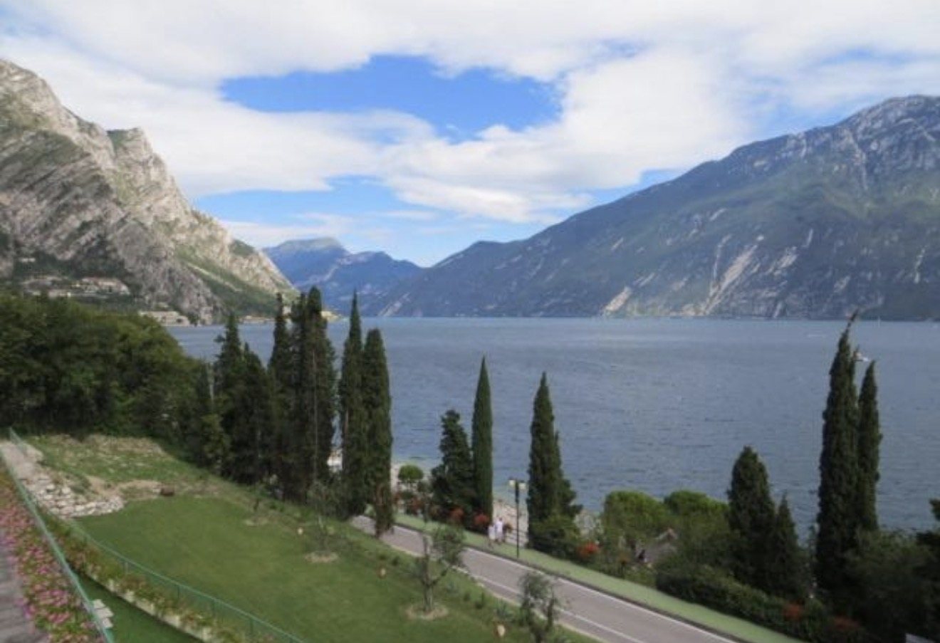 Lake Garda view near Limone sul Garda